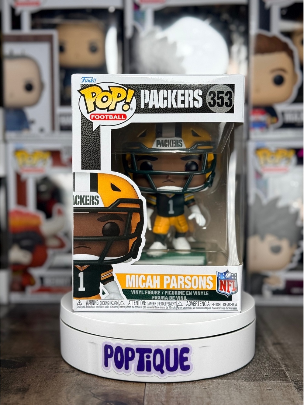 NFL Packers Micah Parsons Funko Pop! #353